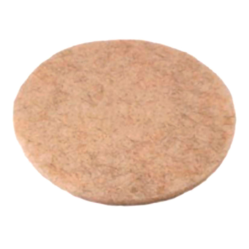 Hard Floor Burnishing Pad Performance Plus 20 Inch Diameter Natural Medium Natural Hair / Polyester (Case of 5)
