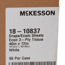 McKesson Sterile Physical Exam Drape, 40 x 72 Inch (Case of 50)