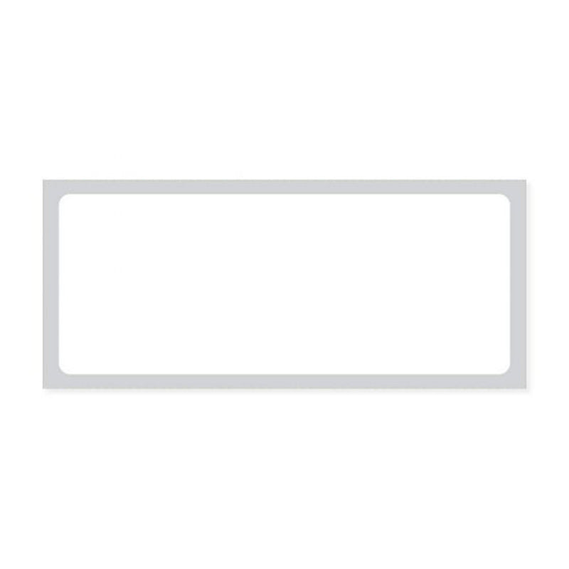 Blank Label PDC Thermal White Permanent Paper 1 X 2-1/2 Inch (Case of 10400)