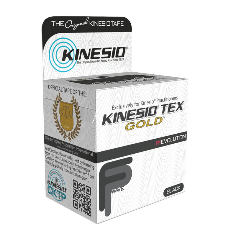 Kinesio Tex Gold FP Cotton Kinesiology Tape, 2 Inch x 5-1/2 Yard (Roll)