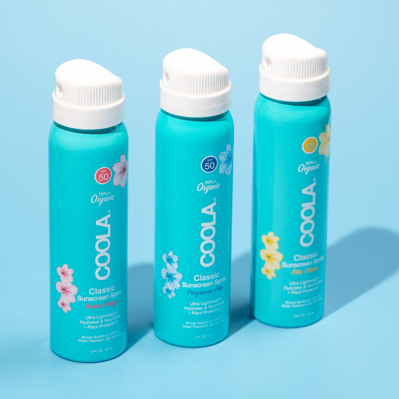 Coola Classic Body Sunscreen Spray SPF 50 Guava Mango Scent, 2-oz. Aerosol Can (24/CS) 