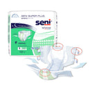 Seni Super Plus Overnight Heavy to Severe Absorbency Incontinence Brief, Small (48/CS)