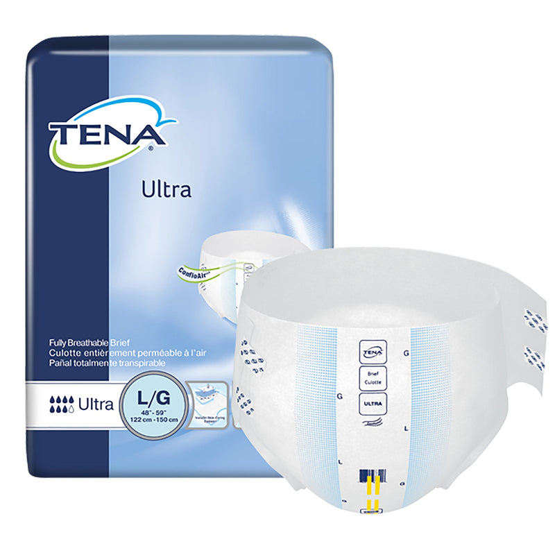 Essity HMS North America Inc Tena Ultra Incontinence Brief, Large (6/CS)