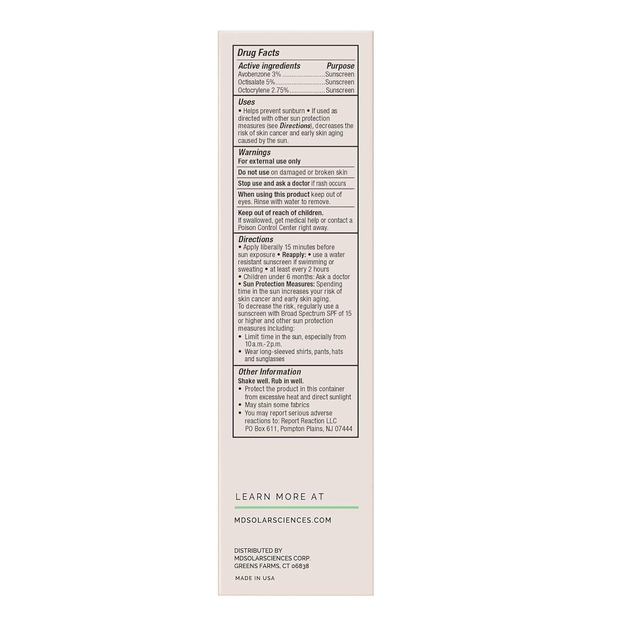 MDSolarSciences MDSolarSciences Tint + Tone SPF 50 (24/CS) 