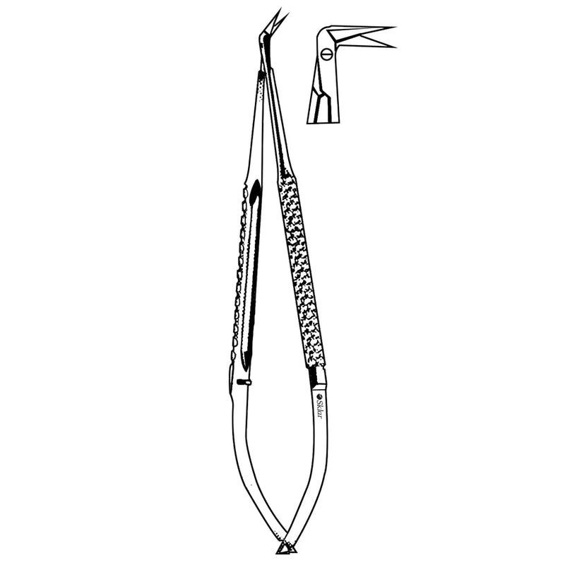 Sklar Toledo Vascular Micro Scissors - 98-9418 