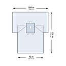 McKesson Sterile Pediatric Laparotomy Drape, 100 x 72 x 124 Inch (Case of 10)