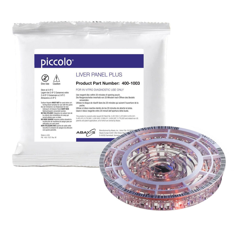 Piccolo Reagent, Hepatic Function Panel (Box of 10) 