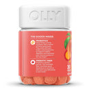 OLLY Public Benefit Corp Olly's Probiotic + Prebiotic for a Balanced Belly, Peach-Flavor Gummies 