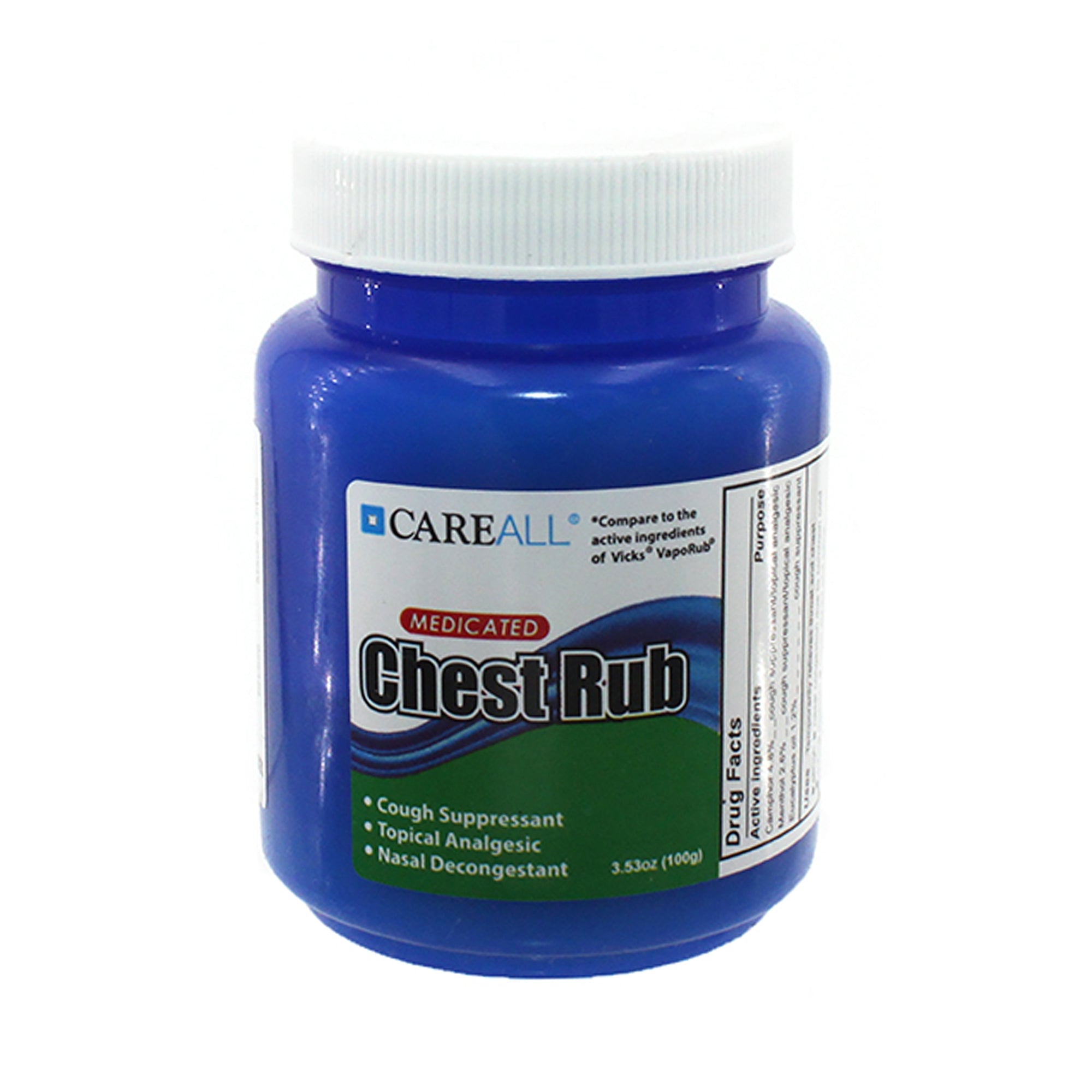 RUB MEDICATED CHEST 3.53OZ JAR24/CS