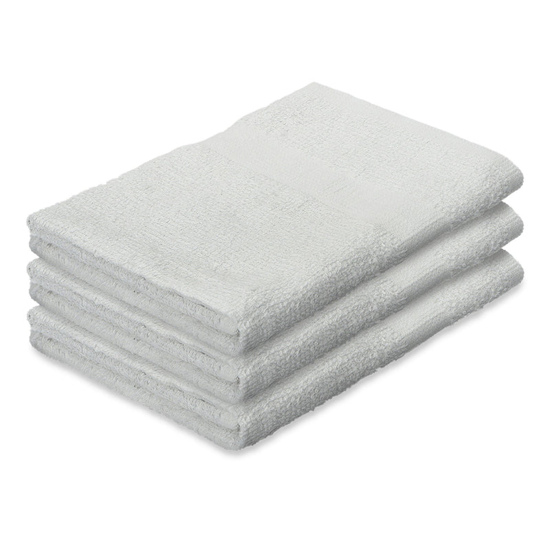 White Bath Towel, 20 x 40 Inch (Dozen)
