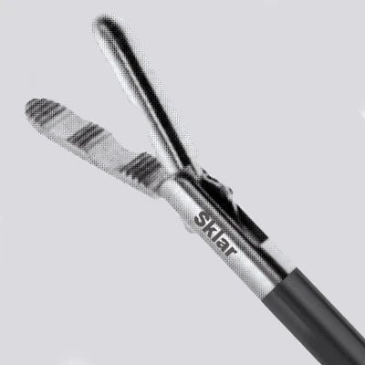 Sklartech 5000 Single Port Maxi forceps - Double Curve, Ratchet Handle, Complete Unit 35cm, 5mm - 31-9408