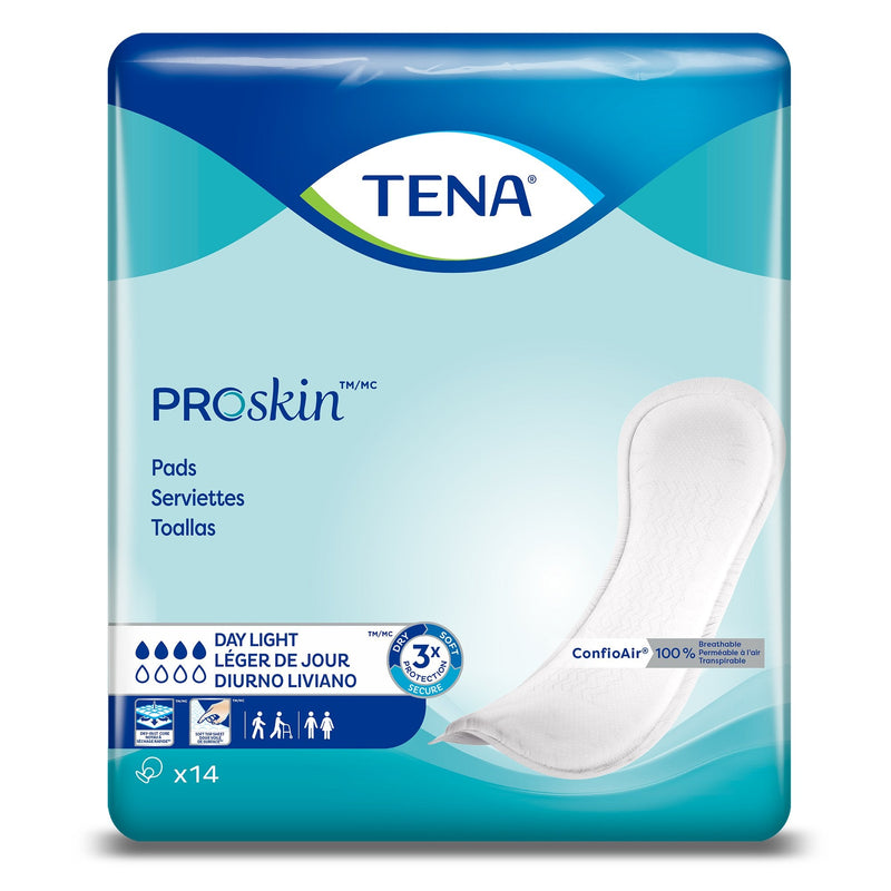 Essity HMS North America Inc Tena ProSkin Day Light Bladder Control Pads, Moderate Absorbency, 13 Inches (84/CS)