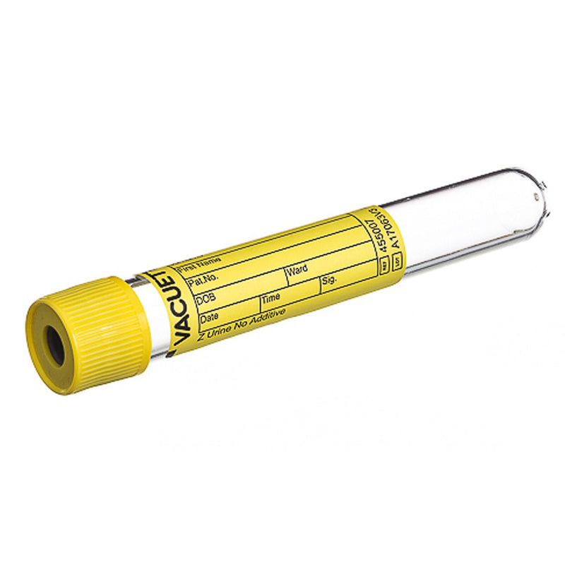 Vacuette Z Urine No Additive Urinalysis Tube, 10 mL, 16 x 100 mm (Case of 1200)