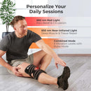Light Therapy Knee Brace BioRecover One Size Fits Most Hook and Loop (Each)