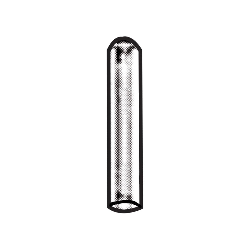 SklarTip Non-Vented Instrument Protectors - 19mm x 3mm, Clear - 96-1425