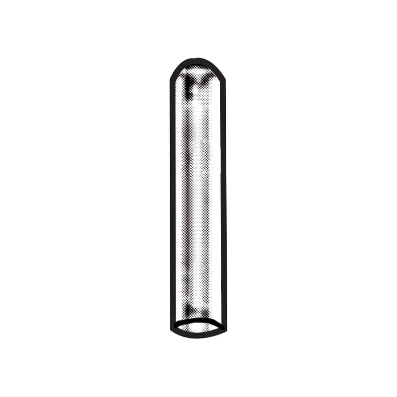 SklarTip Non-Vented Instrument Protectors - 19mm x 3mm, Clear - 96-1425 