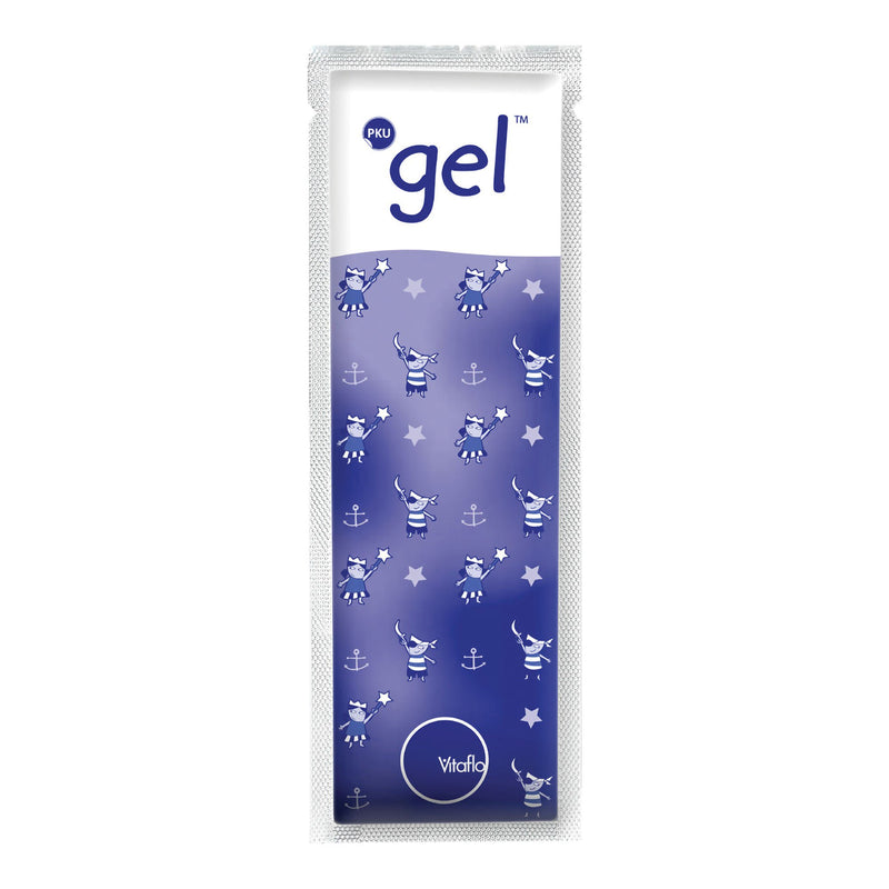Oral Supplement PKU gel Orange Flavor Powder 24 Gram Individual Packet (Case of 30)