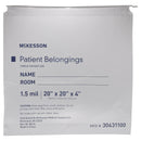 McKesson Patient Belongings Bag, Clear (Case of 10 Packs)