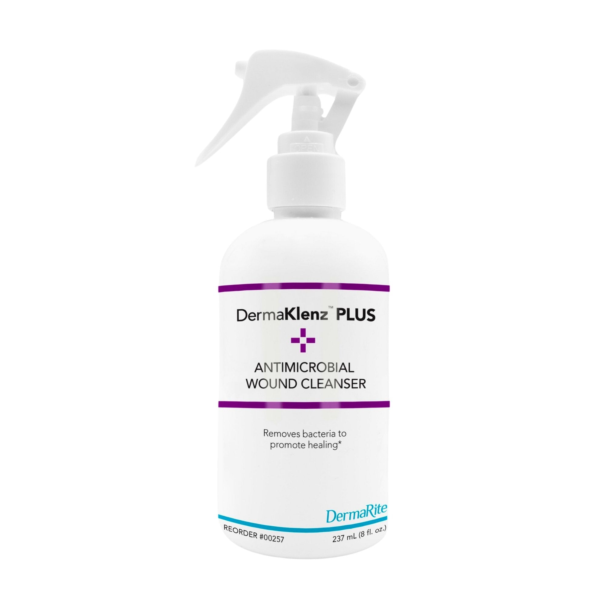 Sion Brands LLC DermaRite's DermaKlenz PLUS Wound Cleanser - Spray Bottle, 8 oz. (6/CS) 