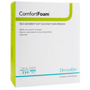 Sion Brands LLC ComfortFoam Silicone Adhesive without Border Silicone Foam Dressing, 3 x 3 Inch (10/BX) 
