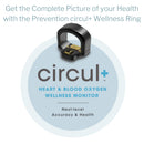 Prevention circul+ Wellness Monitor Ring, Small 