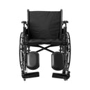 McKesson Lightweight Wheelchair, 20-Inch Seat Width (Each)