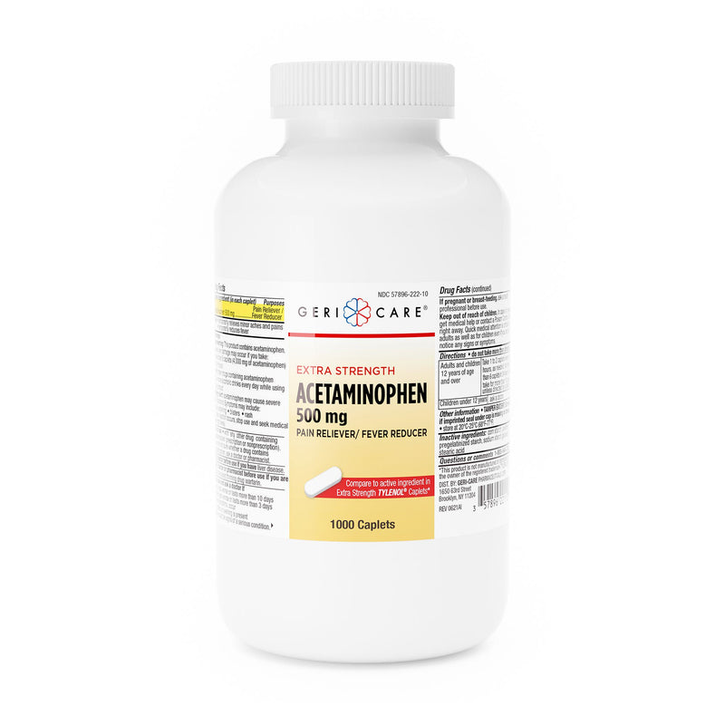 Geri-Care Acetaminophen Caplets (Case of 12000)