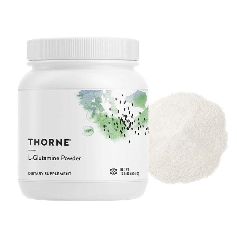 Oral Supplement Thorne L-Glutamine Unflavored Powder 17.8 oz. Canister (Bottle)