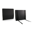 McKesson Back Support Cushion, 18 x 17 Inch, Black (Case of 4)