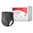 Principle Business Enterprises Absorbent Underwear Tranquility Pull On with Tear Away Seams Adult X-Large Female Disposable Heavy Absorbency (48/CS) 