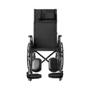 McKesson Brand McKesson Reclining Wheelchair, 18-Inch Seat Width 