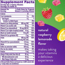Vitafusion PreNatal Gummies Natural Raspberry Lemonade Flavor (Bottle of 90)