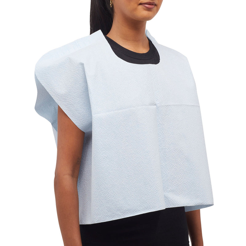 McKesson Exam Cape, Blue, One Size Fits Most (Case of 100)