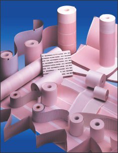 Recording Chart Paper Bionet Roll Red Grid