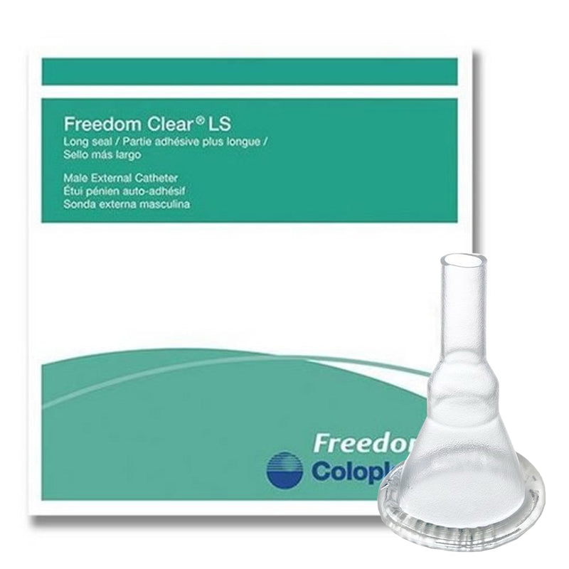 Coloplast Freedom Clear LS Male External Catheter, Small (100/BX) 