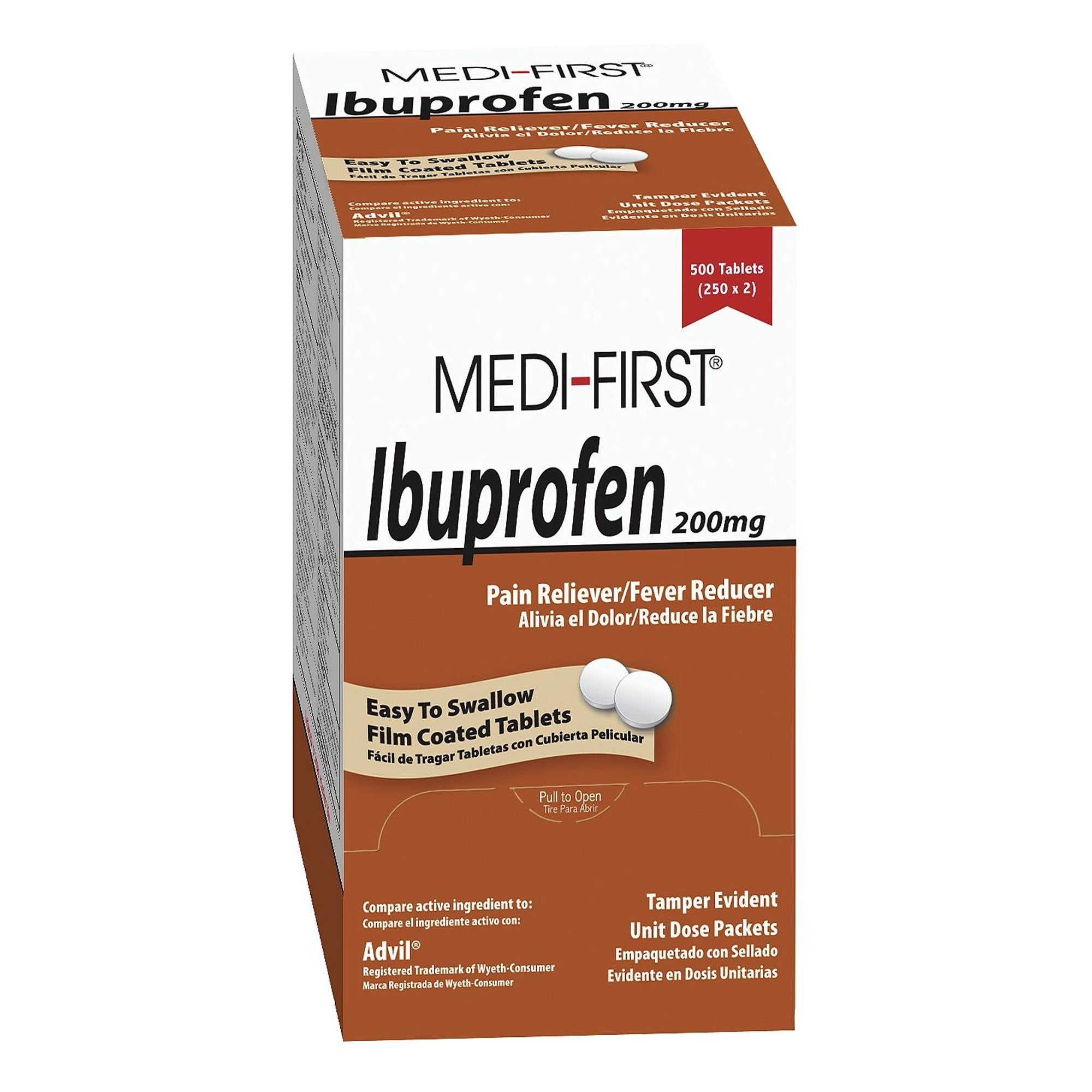 Medique Products Medi-First Ibuprofen Pain Relief (250/BX) 