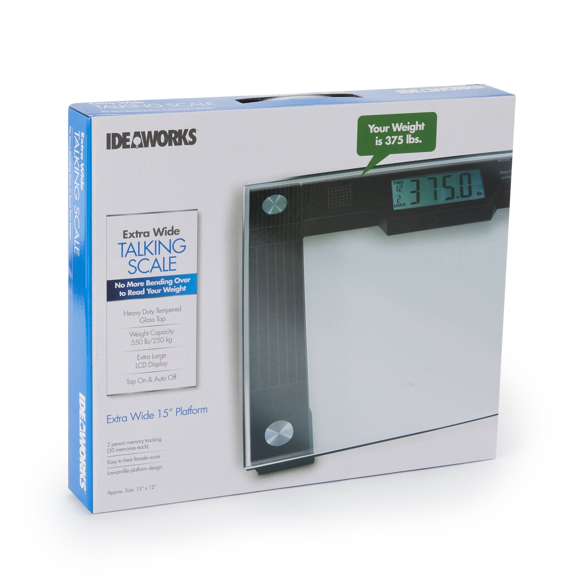 Jobar International Ideaworks Extra Wide Talking Scale 
