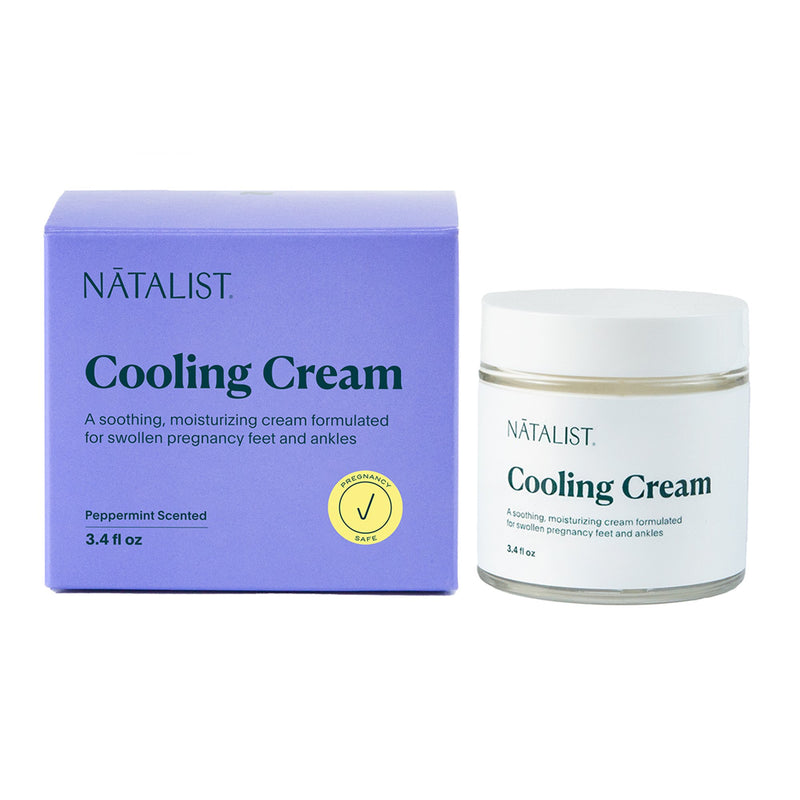 Foot Moisturizer Natalist Cooling Cream 3.4 oz. Jar Peppermint Scent Cream (16/CS)