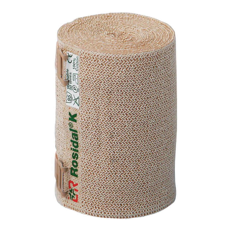 Rosidal K Clip Detached Closure Compression Bandage, 10 Centimeter x 5 Meter (Each)