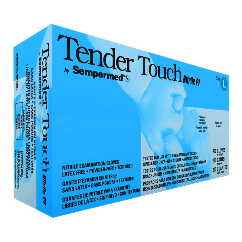 Harps USA Inc Tender Touch Nitrile Exam Glove, Large, Lavender (2000/CS)