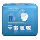 Absorbent Underwear FitRight Classic Pull On with Tear Away Seams Small Unisex Disposable Moderate Absorbency (4/CS)