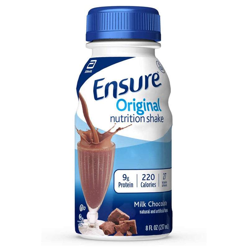 Ensure Original Nutrition Shake, Chocolate, 8-ounce bottle (Case of 24)