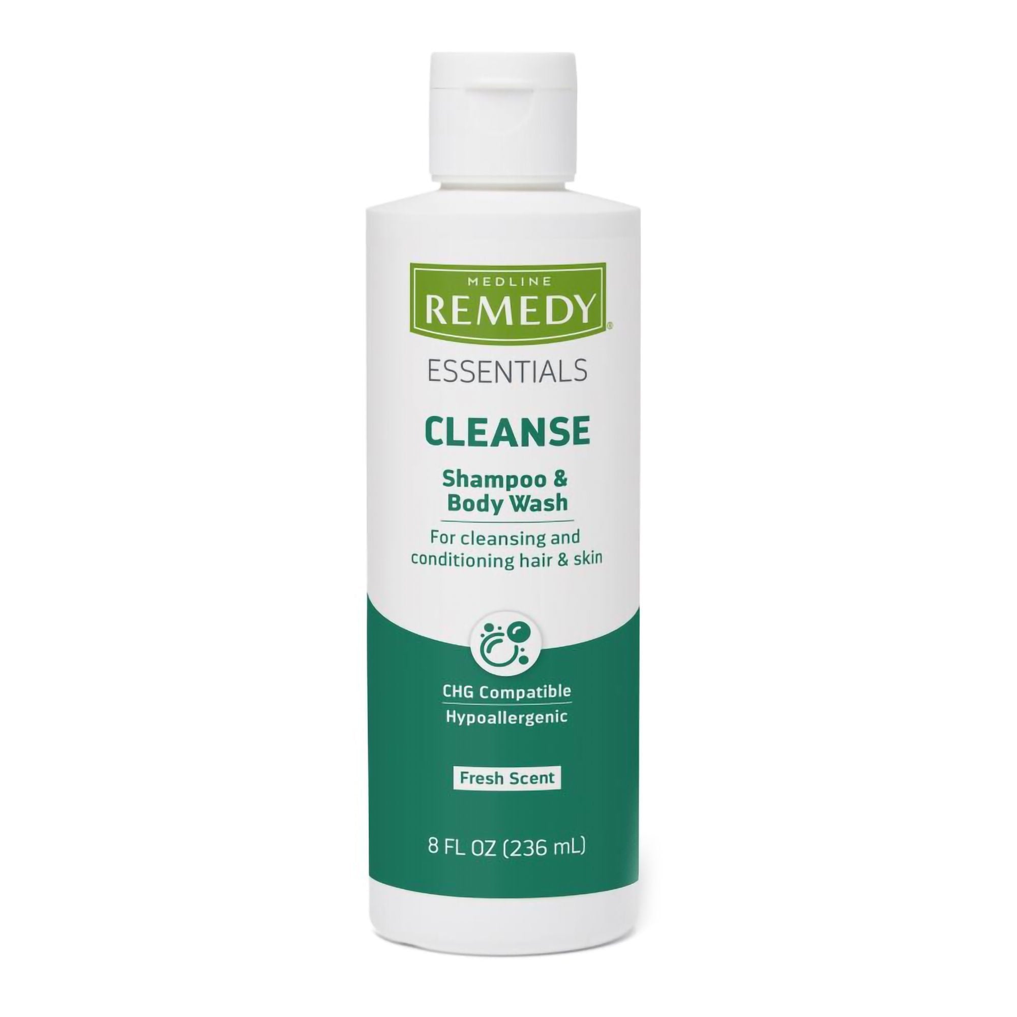 Shampoo and Body Wash Remedy Essentials 8 oz. Flip Top Bottle Citrus Vanilla Scent (Case of 36)