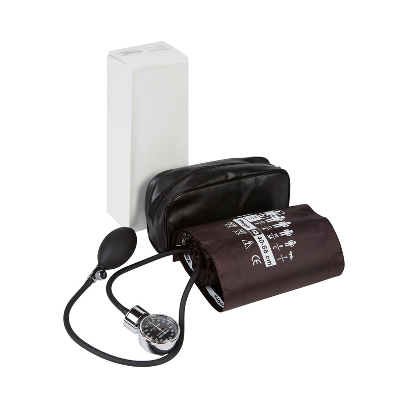 McKesson Lumeon Pocket Aneroid Sphygmomanometer, Large Cuff (Case of 12)