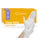 CareStock Vinyl Exam Glove, Small, Ivory (Case of 1000)