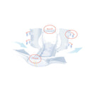 TZMO USA Inc Seni Super Plus Overnight Heavy to Severe Absorbency Incontinence Brief, Medium (40/CS) 