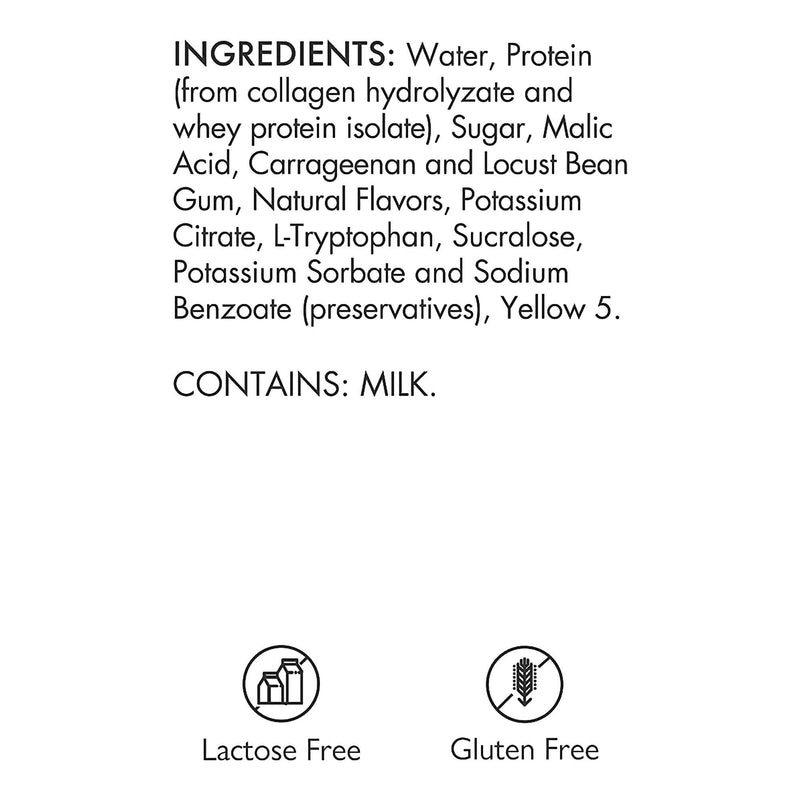 Gelatein Plus Pineapple High Protein Gelatin, 4-ounce cup 