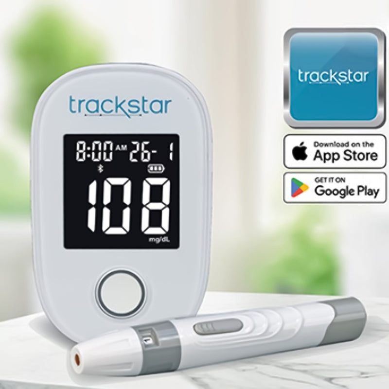 Blood Glucose Meter Kit RPM PRO 5 Second Results up to 500 Records Requires Coding