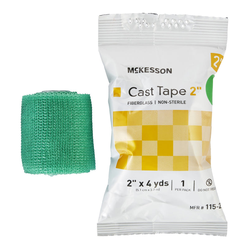 McKesson Brand McKesson Green Cast Tape, 2 Inch x 4 Yard (10/BX) 