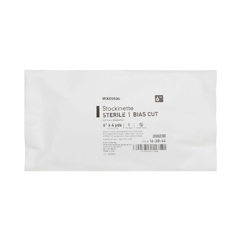 McKesson Bias Cut Stockinette, 6 Inch x 4 Yard (18/CS) 